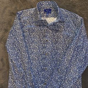 Apt. 9 Slim Fit Premier Flex Floral Dress Shirt